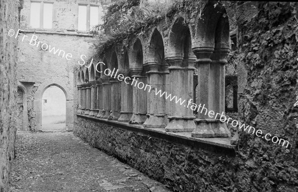 FRANCISCAN FRIARY W.WALK OF CLOISTERS